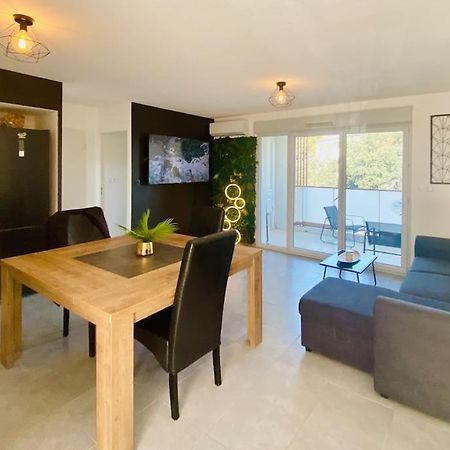 Marcenac - T2 En Residence, Clim, Parking, Terrasse 塞特港 外观 照片