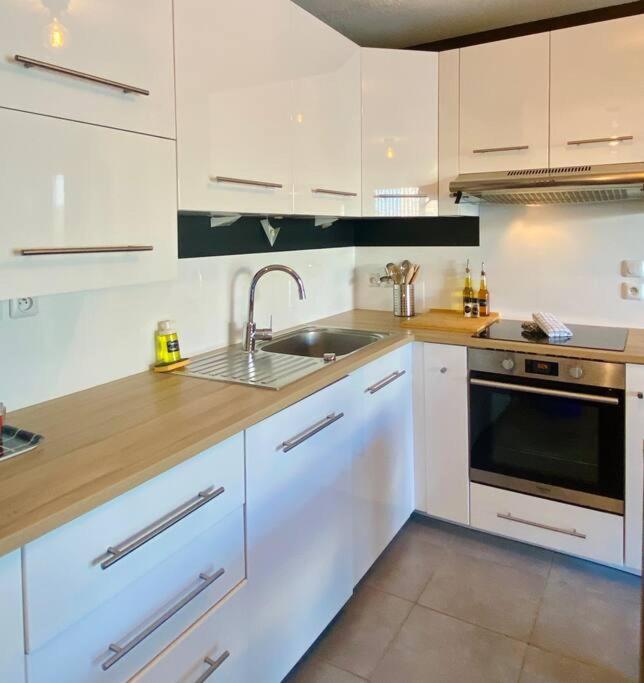 Marcenac - T2 En Residence, Clim, Parking, Terrasse 塞特港 外观 照片