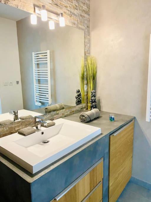 Marcenac - T2 En Residence, Clim, Parking, Terrasse 塞特港 外观 照片