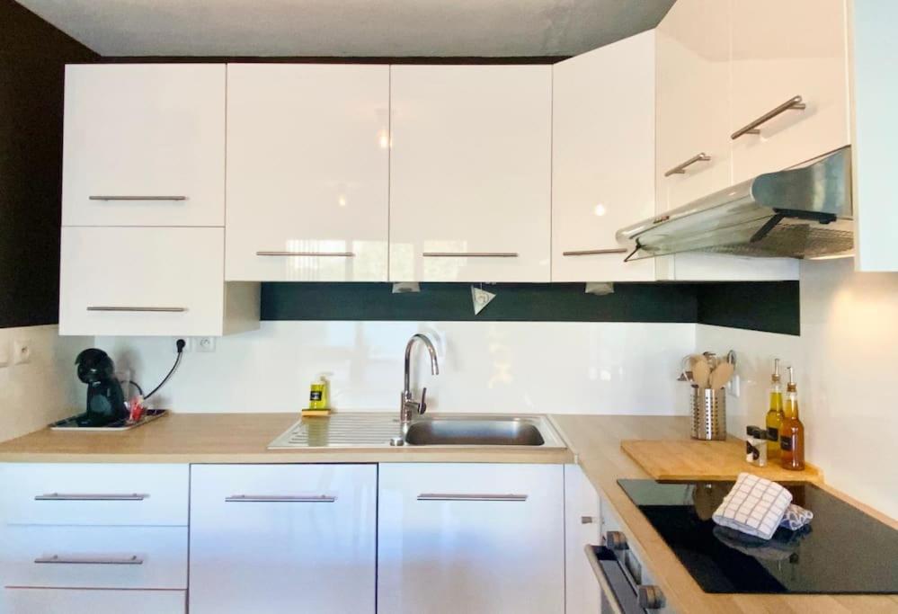 Marcenac - T2 En Residence, Clim, Parking, Terrasse 塞特港 外观 照片