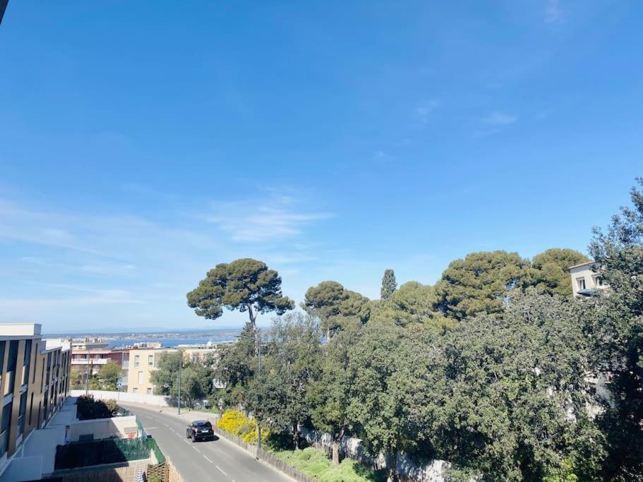 Marcenac - T2 En Residence, Clim, Parking, Terrasse 塞特港 外观 照片